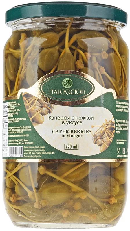 Каперсы с хвостиком 660г