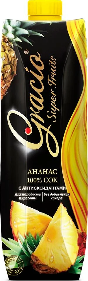 Грацио ананас сок 900мл