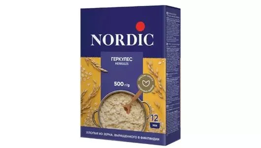 NORDIC Геркулес 500гр