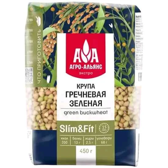 Зеленая гречка Агро-Альянс 450гр